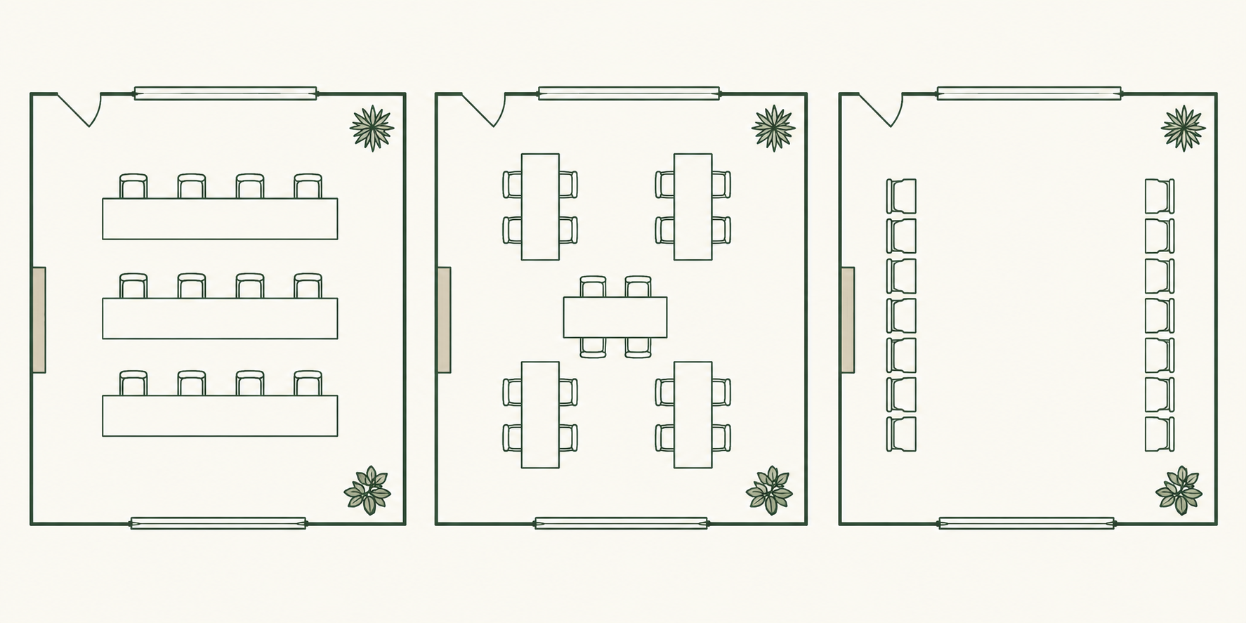 GPSW Back Room Layout